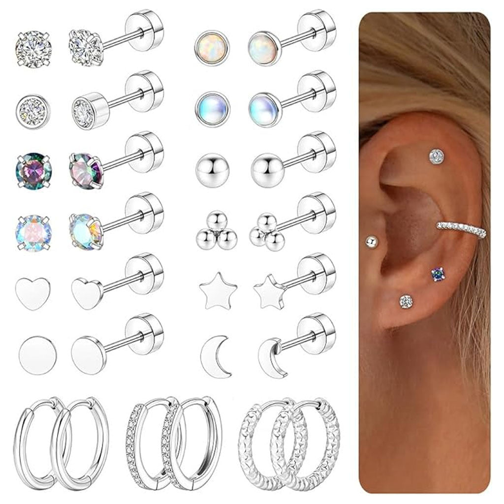 Fashionable stud earrings for women