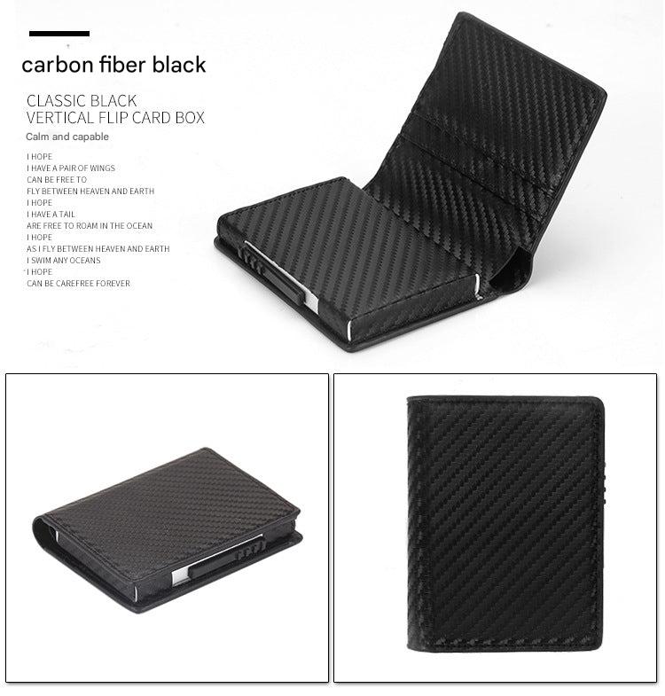 Compact aluminium wallet in multiple colours