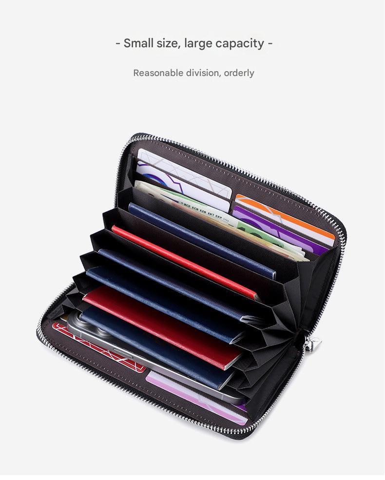 Premium RFID Leather Passport Holder Image 5