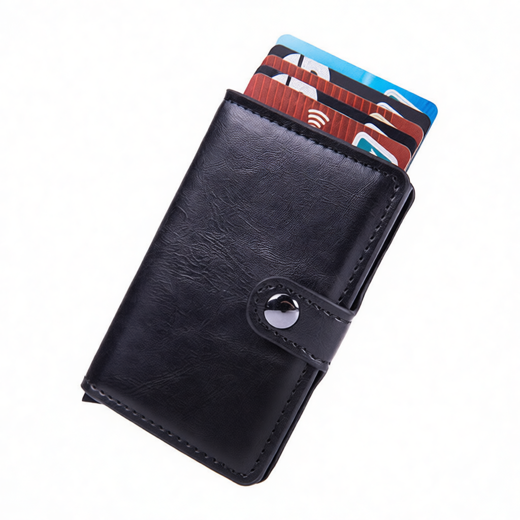 Ultimate Anti-Theft PU Card Holder Box – Azopy AU