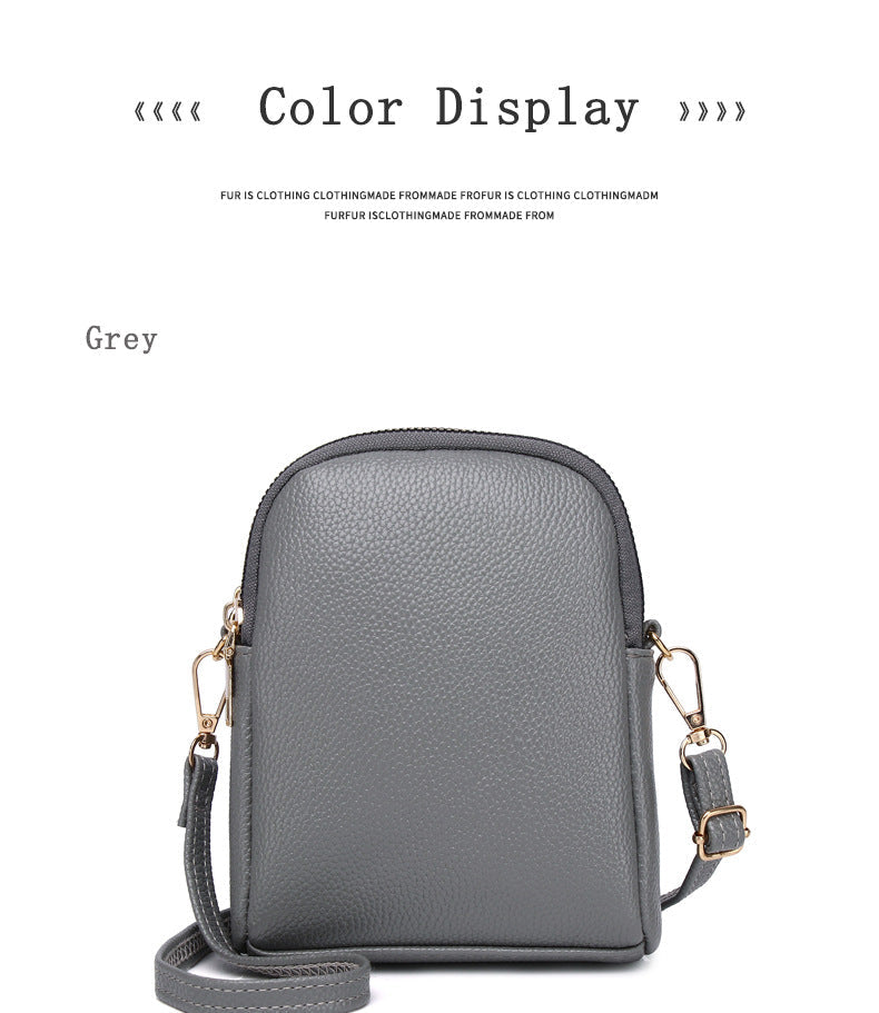 Chic Color-Block Mini Round Bag lifestyle image