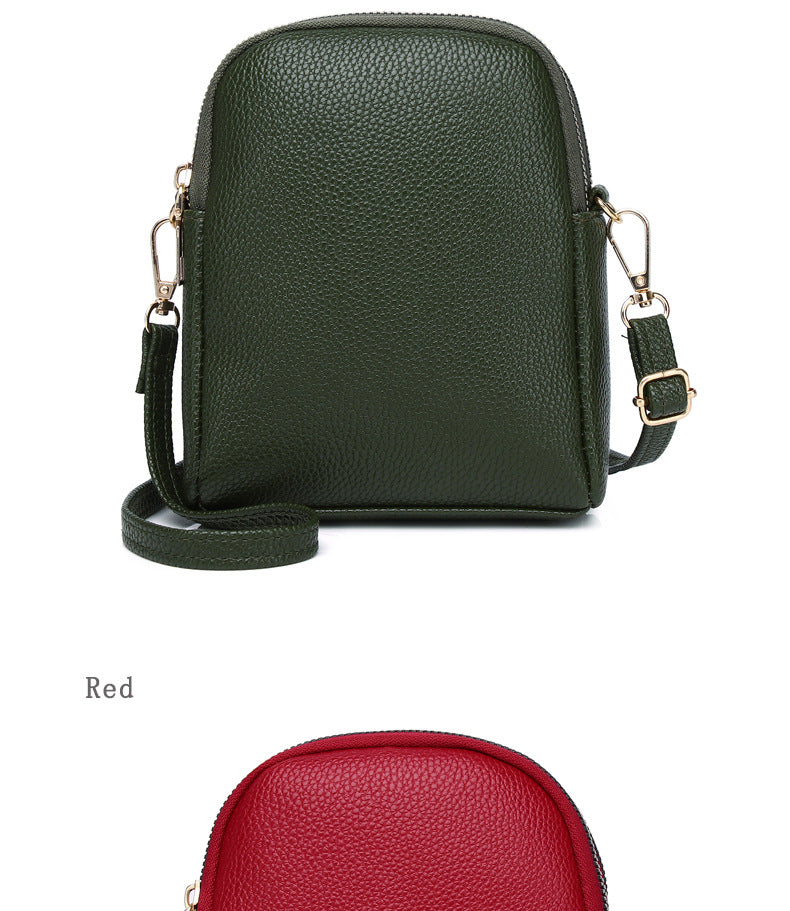 Chic Color-Block Mini Round Bag front view