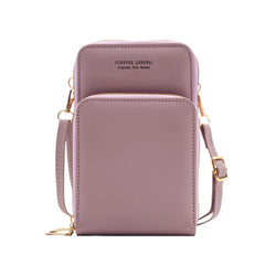Trendy red shoulder bag