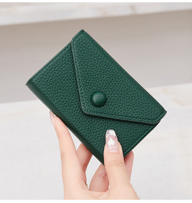 Lightweight wallet with cards inside