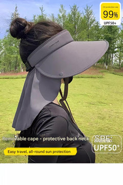 summer hat with breathable satin material