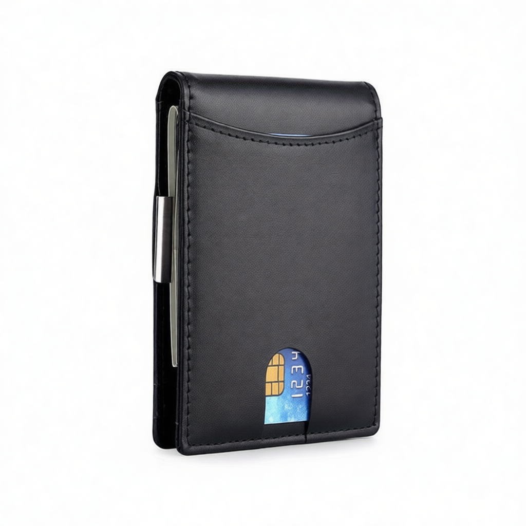 Minimalist RFID-Blocking Carbon Fiber Wallet for Men – Azopy AU