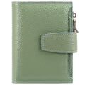 Various colour options of women's leather wallets