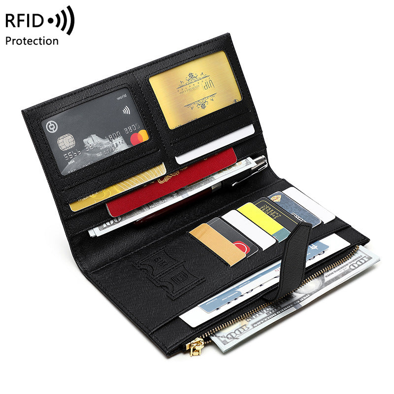 passport holder showing compartments