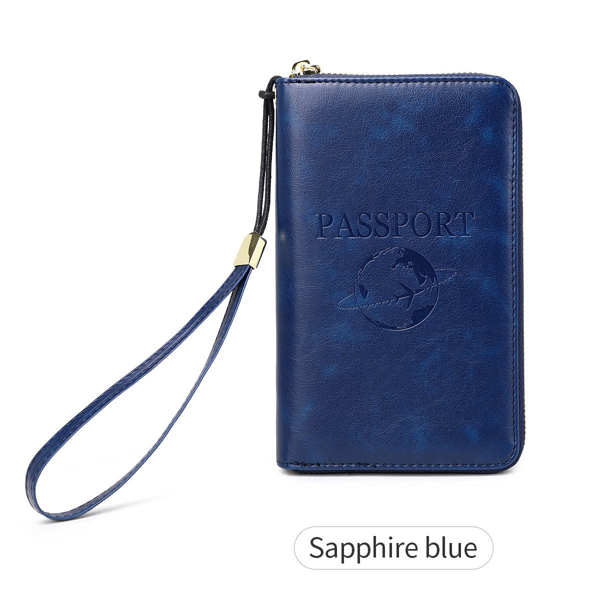 RFID passport holder showing RFID blocking feature