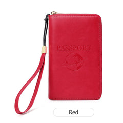 RFID passport holder in pink