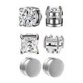 Stylish stainless steel magnetic ear cuffs image 1