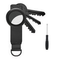 Elegant custom aluminium keychain with logo