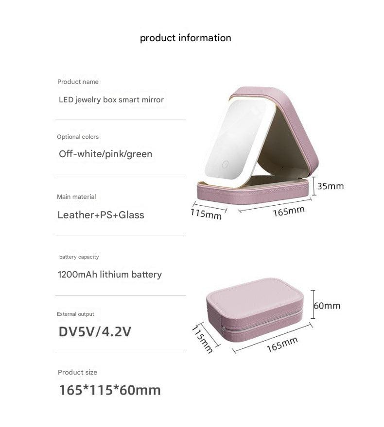 LED beauty storage solution