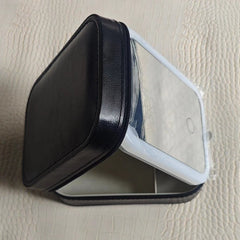 PU leather details of makeup box