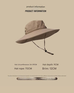 green outdoor hat for camping
