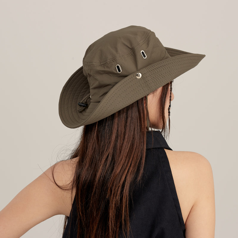 navy cowboy hat for outdoor activities