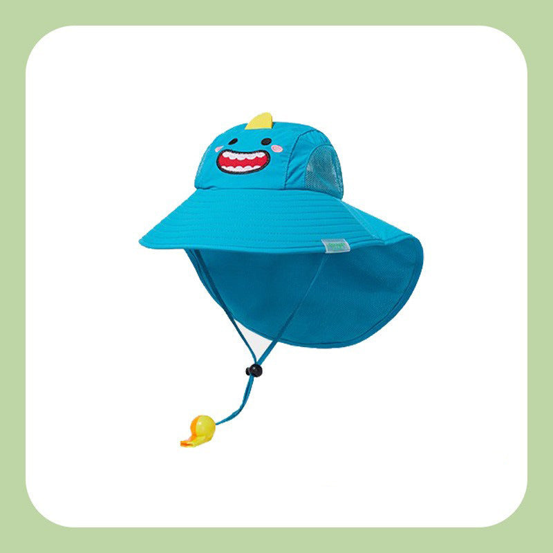 Wide brim kids' sun hat for ultimate UV protection