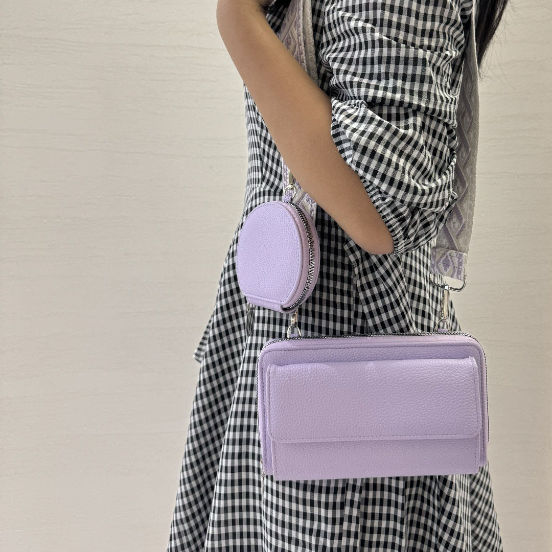 Chic colours of sling bag displayed