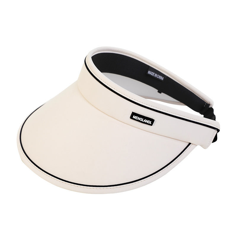 Stylish summer accessory - Beige sun hat