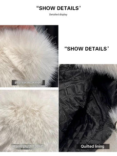 Cute plush winter hat with bear ears fabric close-up