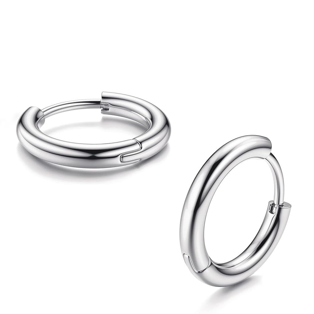 Durable lightweight titanium earrings image 4