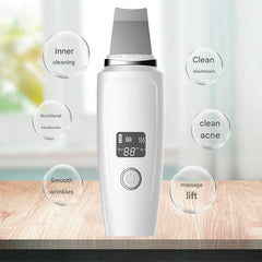 LCD Skin Scrubber facial cleansing device