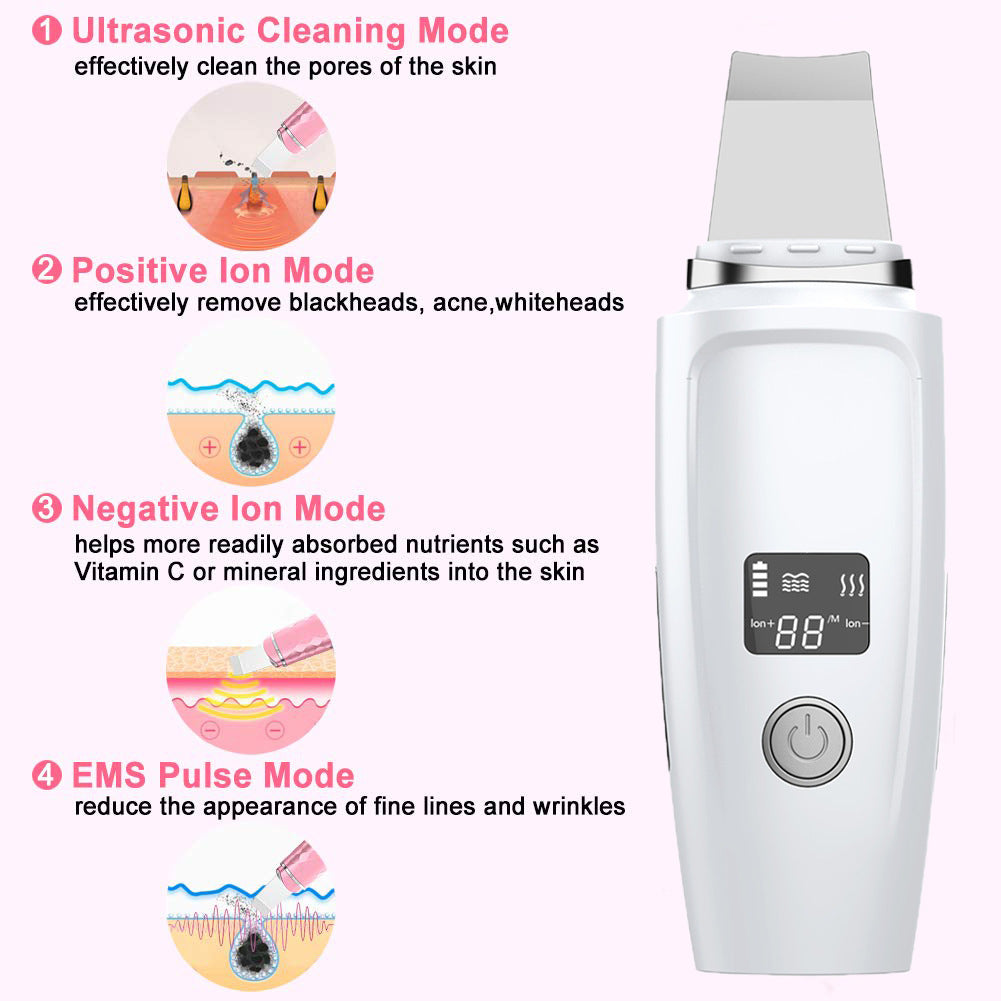 Top-Quality LCD Skin Scrubber for deep pore cleansing