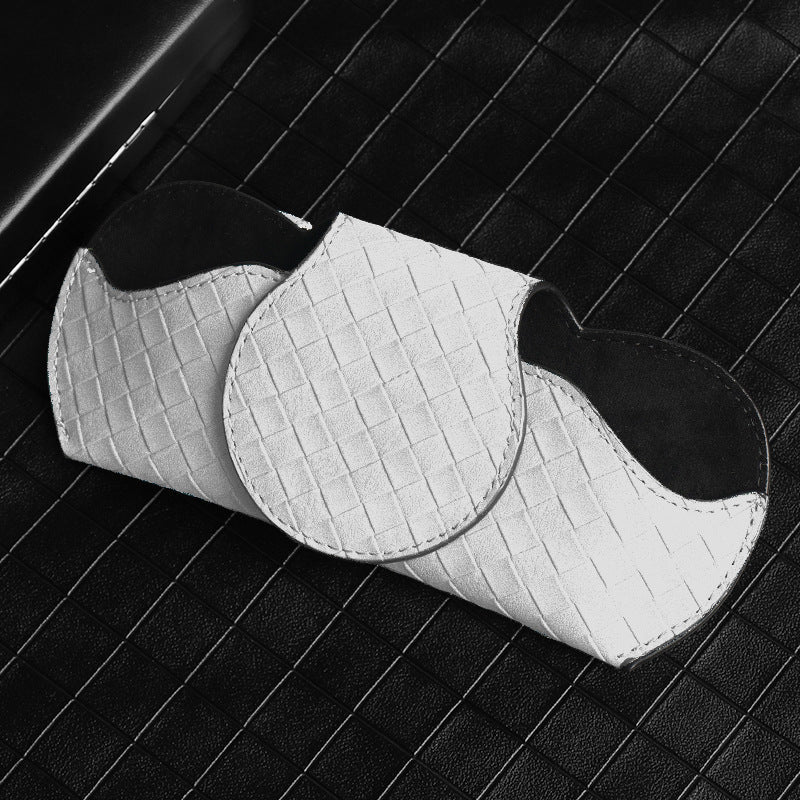 Car eyewear holder side view