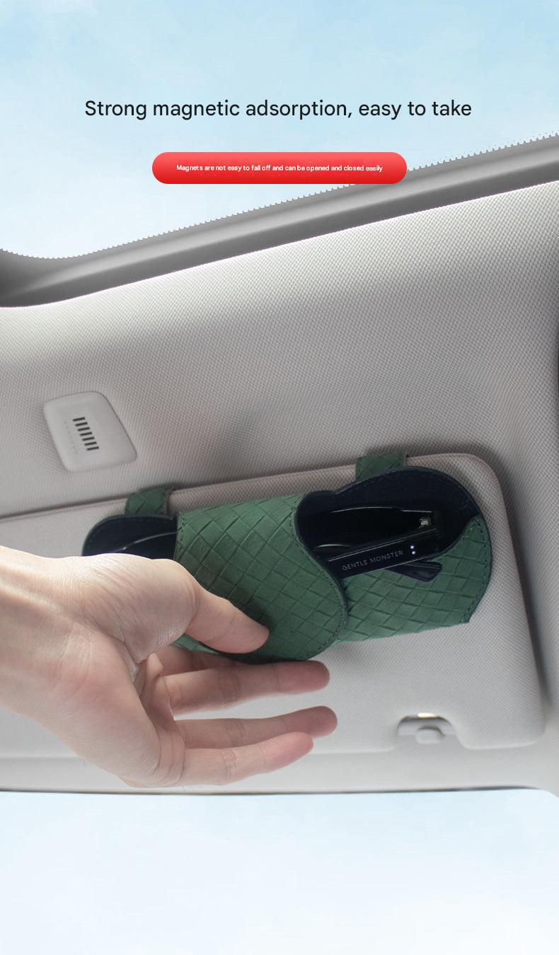 Innovative Car Eyewear Holder front view
