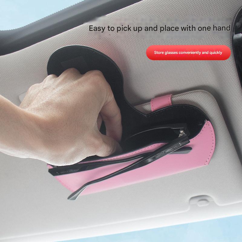 Multi-functional clip for bills in car
