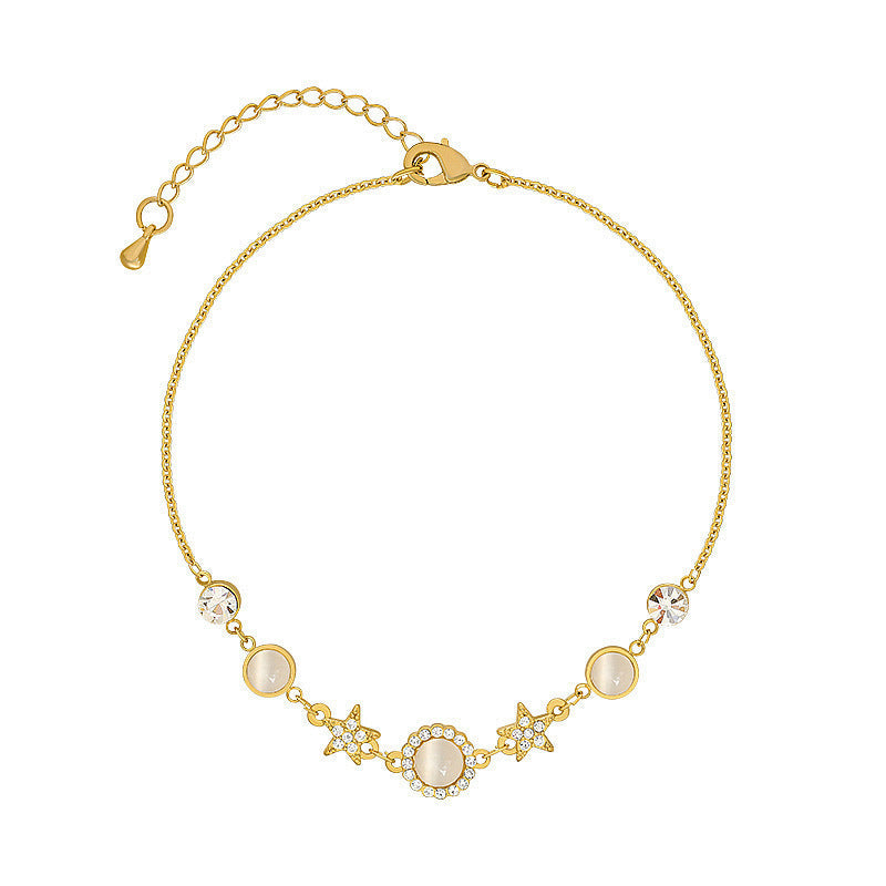 Bracelet in rose gold colour option