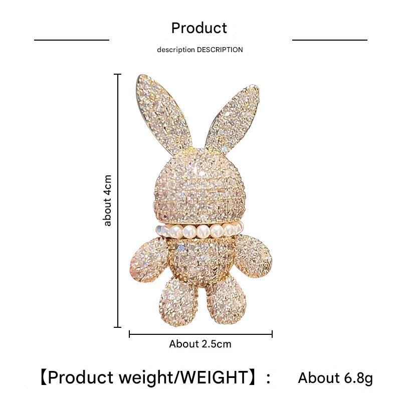 Fashion Accessory Rabbit Brooch - Image 7