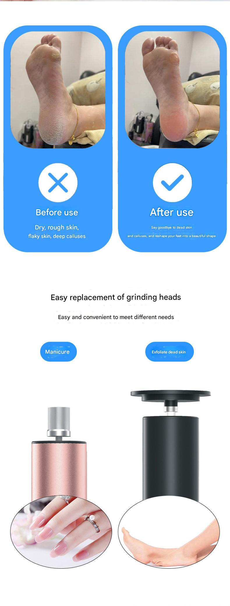 Fast-Charging Electric Foot File image 1