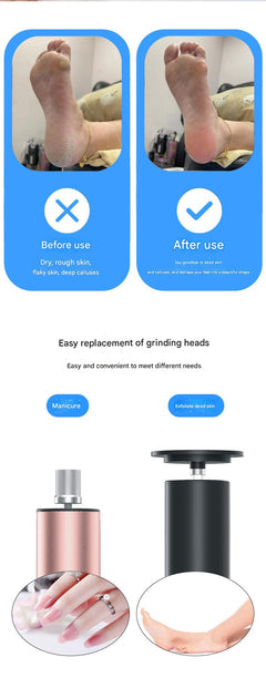 Fast-Charging Electric Foot File image 1