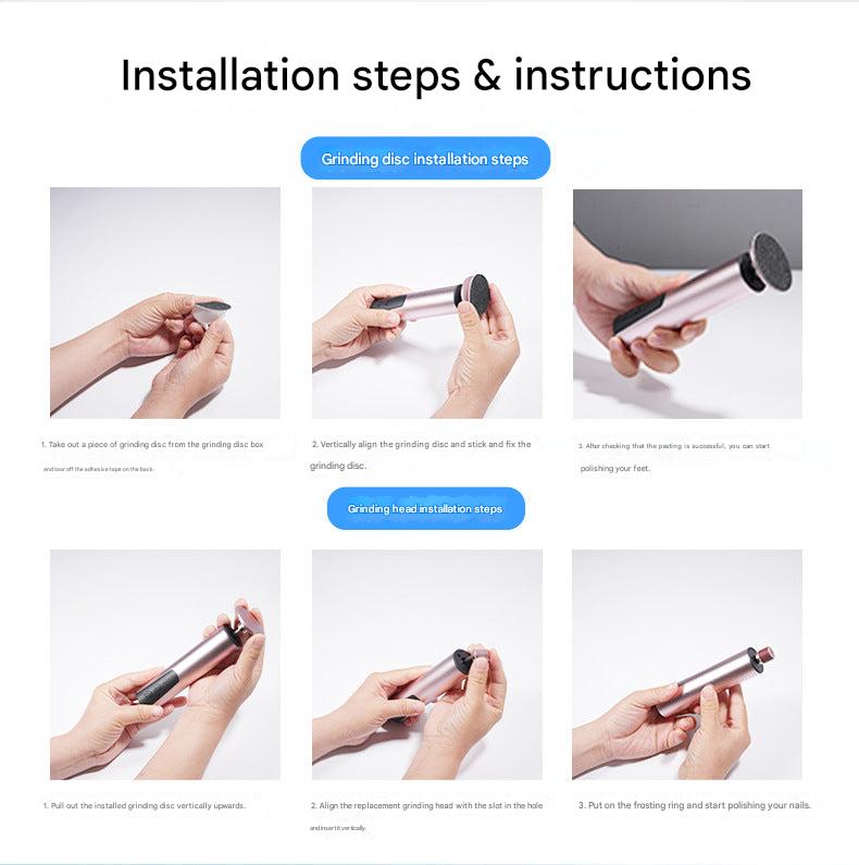 Fast-Charging Electric Foot File image 4