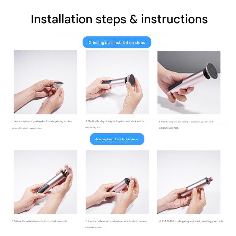 Fast-Charging Electric Foot File image 3