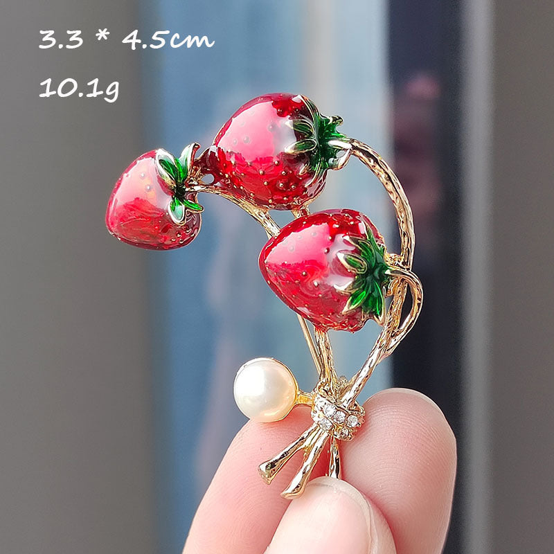 Brooch on a Summer Dress