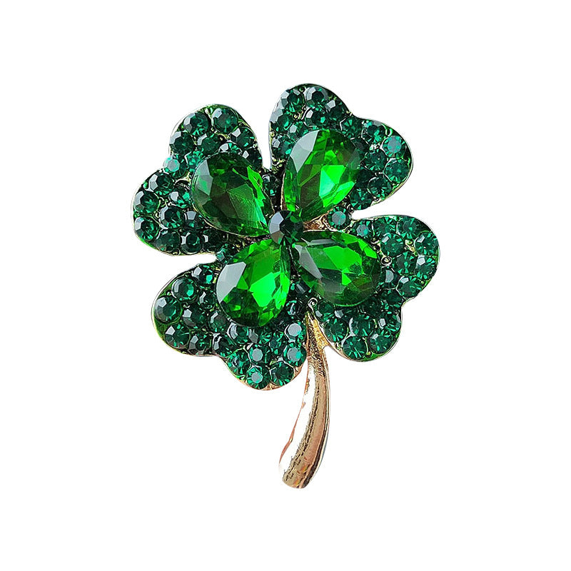 Detailed view of stylish brooch design