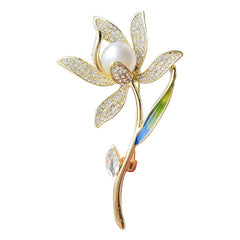 Fresh Floral Brooch for Summer Fashion
