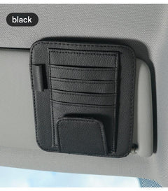 Side view of stylish car organiser for sunglasses