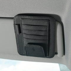 Durable car glasses holder installation demonstration