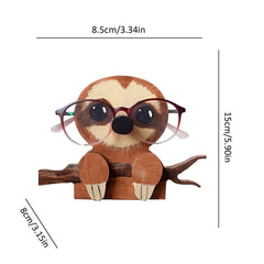 Creative Wooden Animal Eyeglasses Holder design 6
