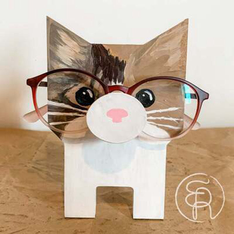 Creative Wooden Animal Eyeglasses Holder design 7