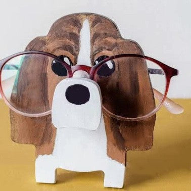 Creative Wooden Animal Eyeglasses Holder design 5