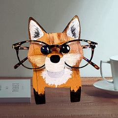Creative Wooden Animal Eyeglasses Holder design 2