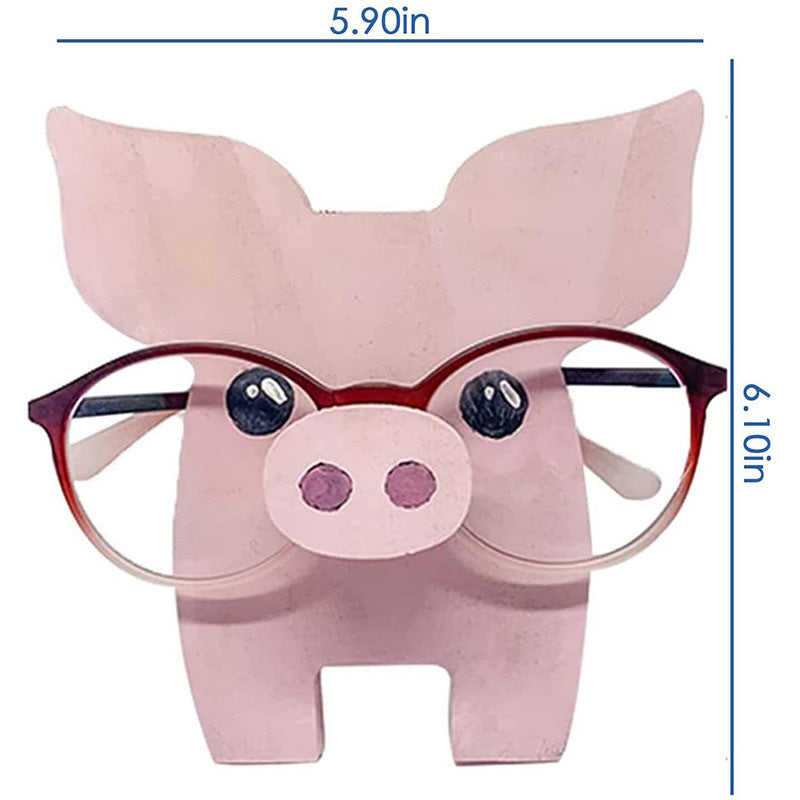 Creative Wooden Animal Eyeglasses Holder design 7