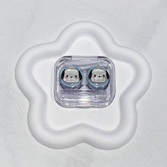 Lightweight contact lens box with durable materials