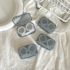 Elegant white lens holder with modern design
