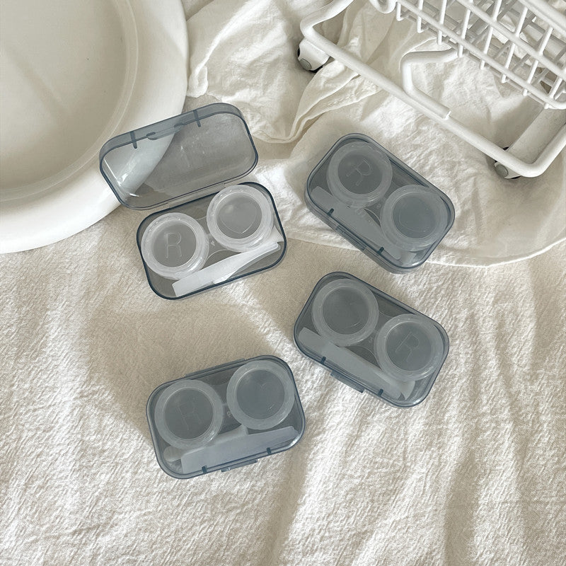 Elegant white lens holder with modern design