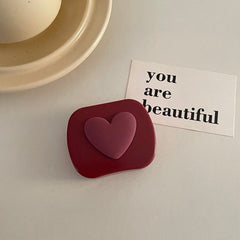 Random transparent contact lens case for style